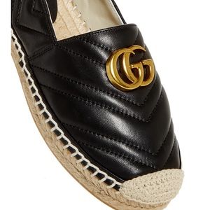 Women's Pilar GG Matelassé Espadrille Flats Original